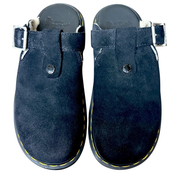 Dr Martens Zebzag Suede Slingback Platform Mules Women’s 9 - Picture 3 of 13